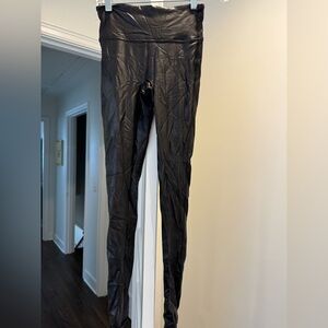 Spanx faux leather leggings